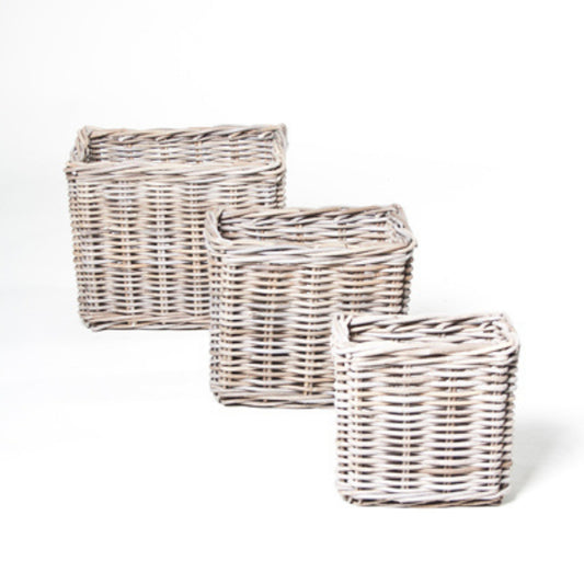 Flower Basket Rectangle S/3
