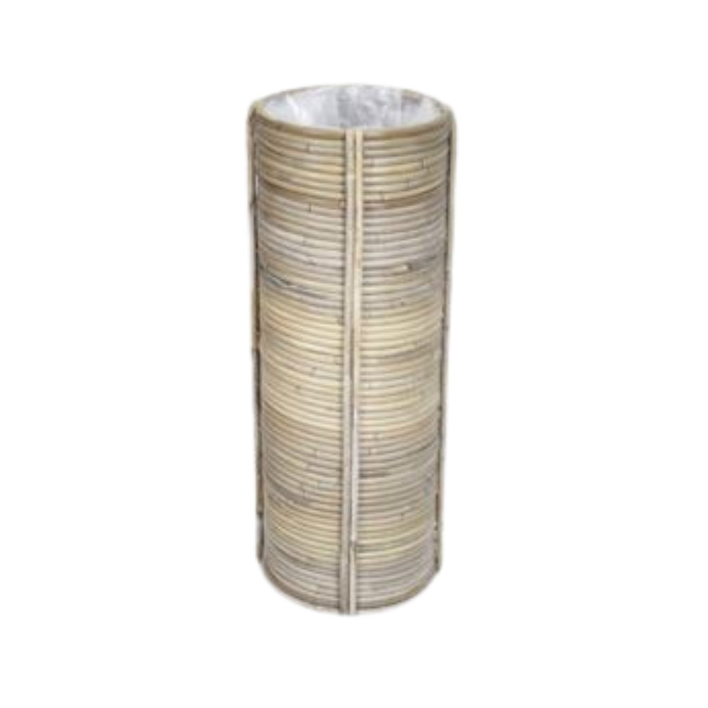 BASKET CYLINDER LAMINATED FLAT BOTTOM JAWIT ANTHRESIT GRAY Ø 20 H.50 INCL PLASTIC