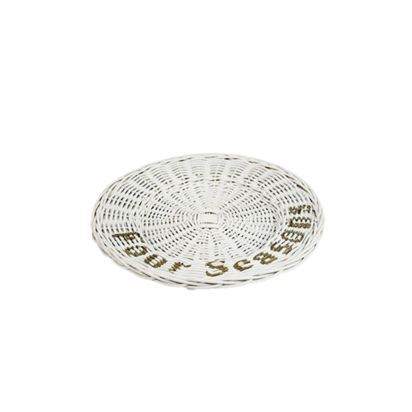 PLATE DECORATIVE SMALL WHITE EDITION