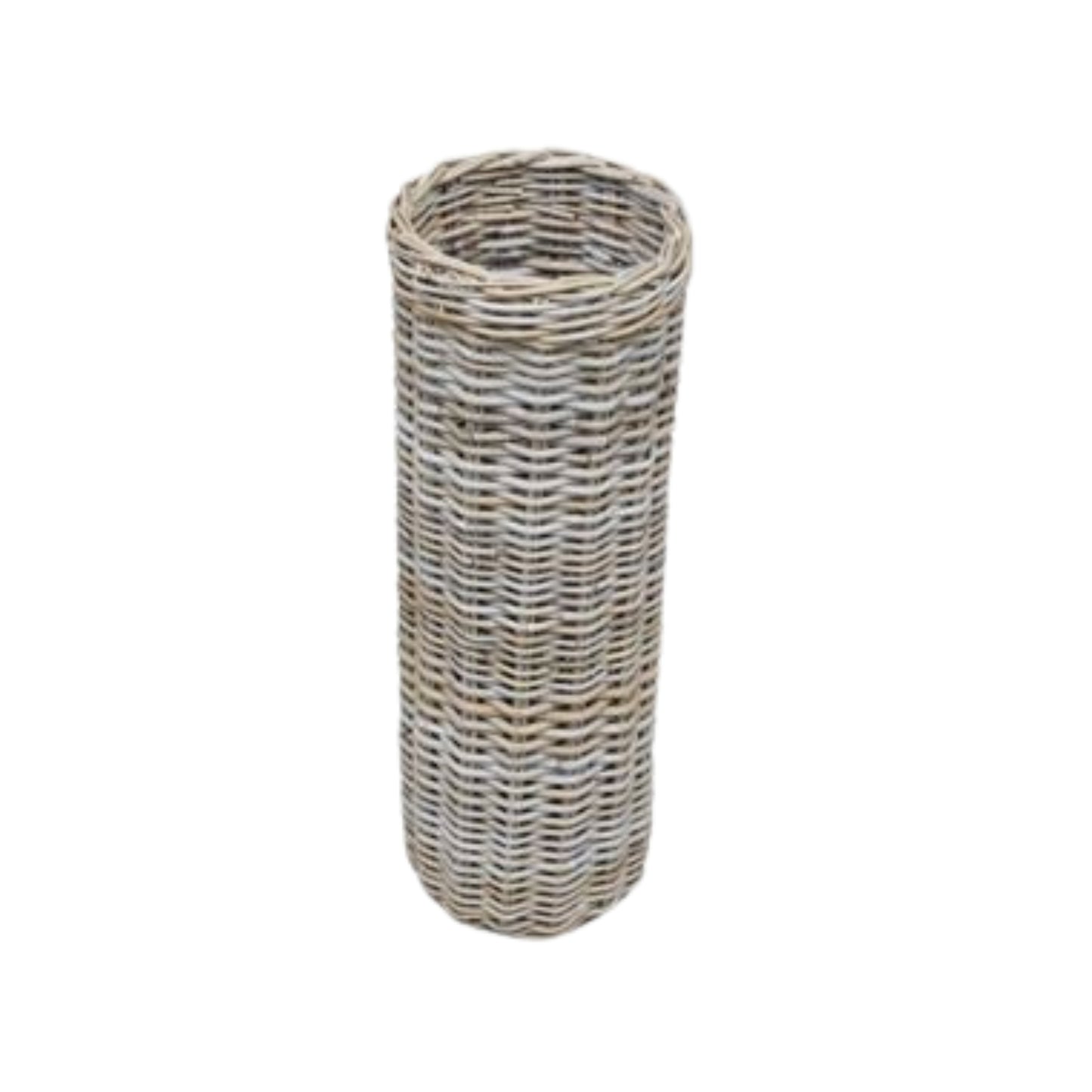 SCHIRMSTÄNDER RUND Ø30×H70cm KOBOO GRAU m/METALLBODEN