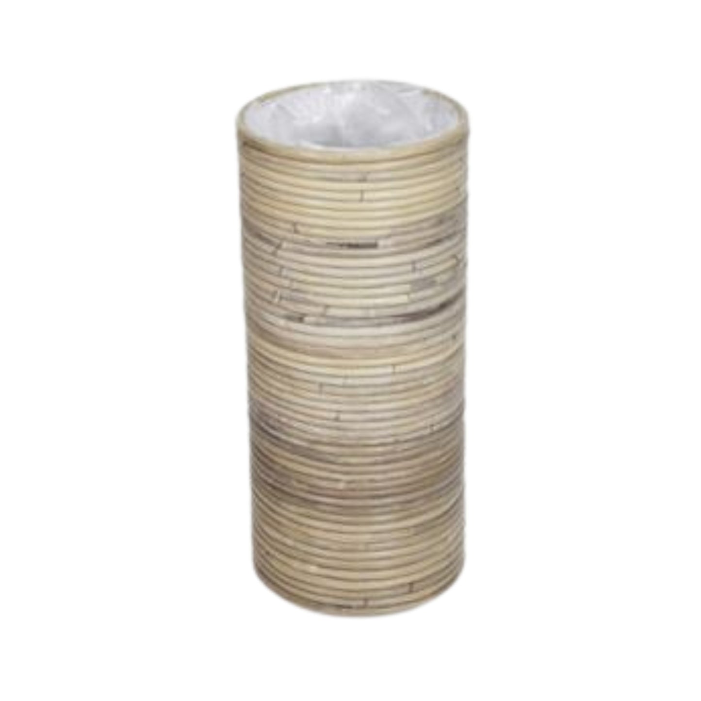 BASKET CILINDER LAMINATED FLAT BOTTOM JAWIT ANTRASIT GREY Ø 20 H.40 INCL PLASTIC