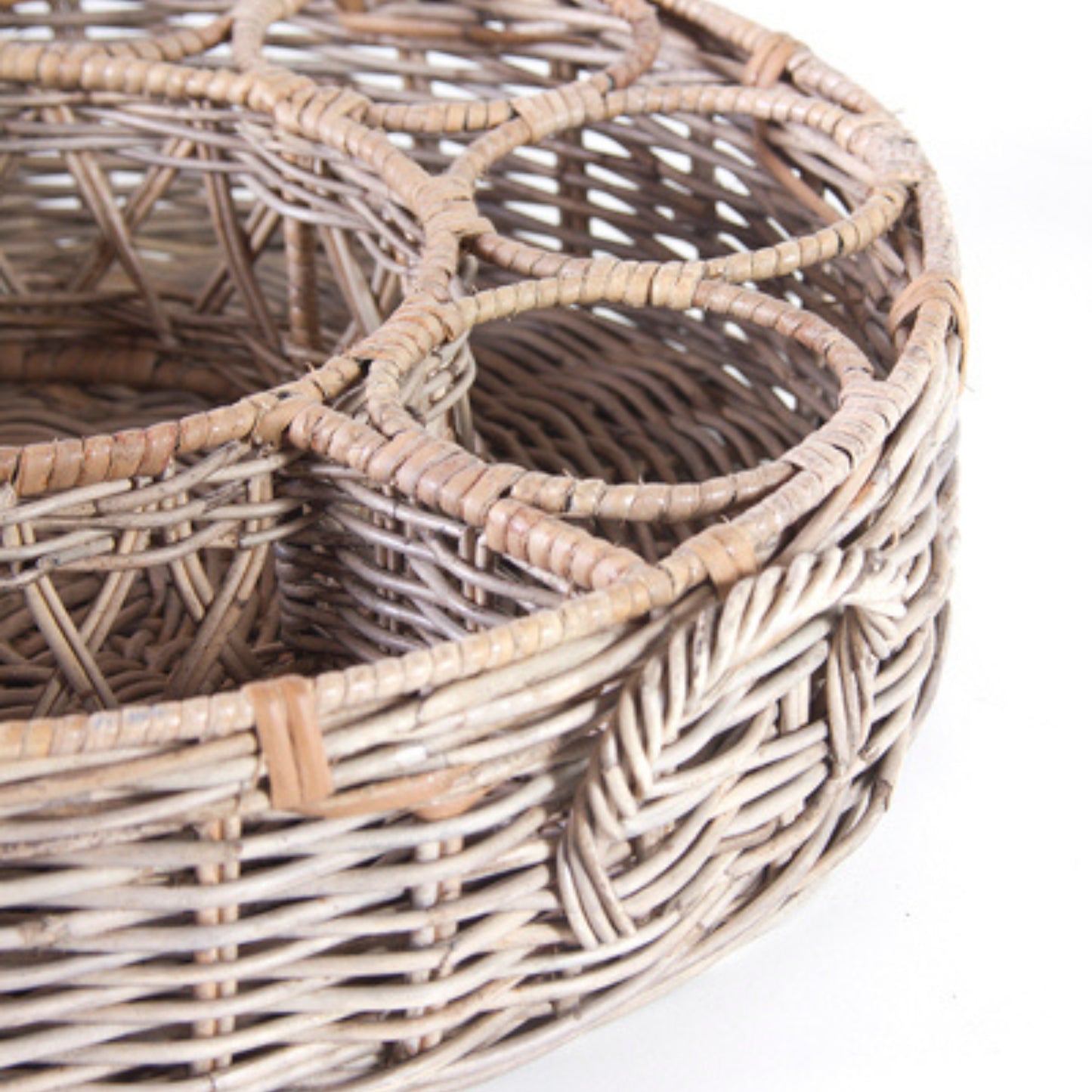 WINE TRAY ROUND SRIMIT GREY