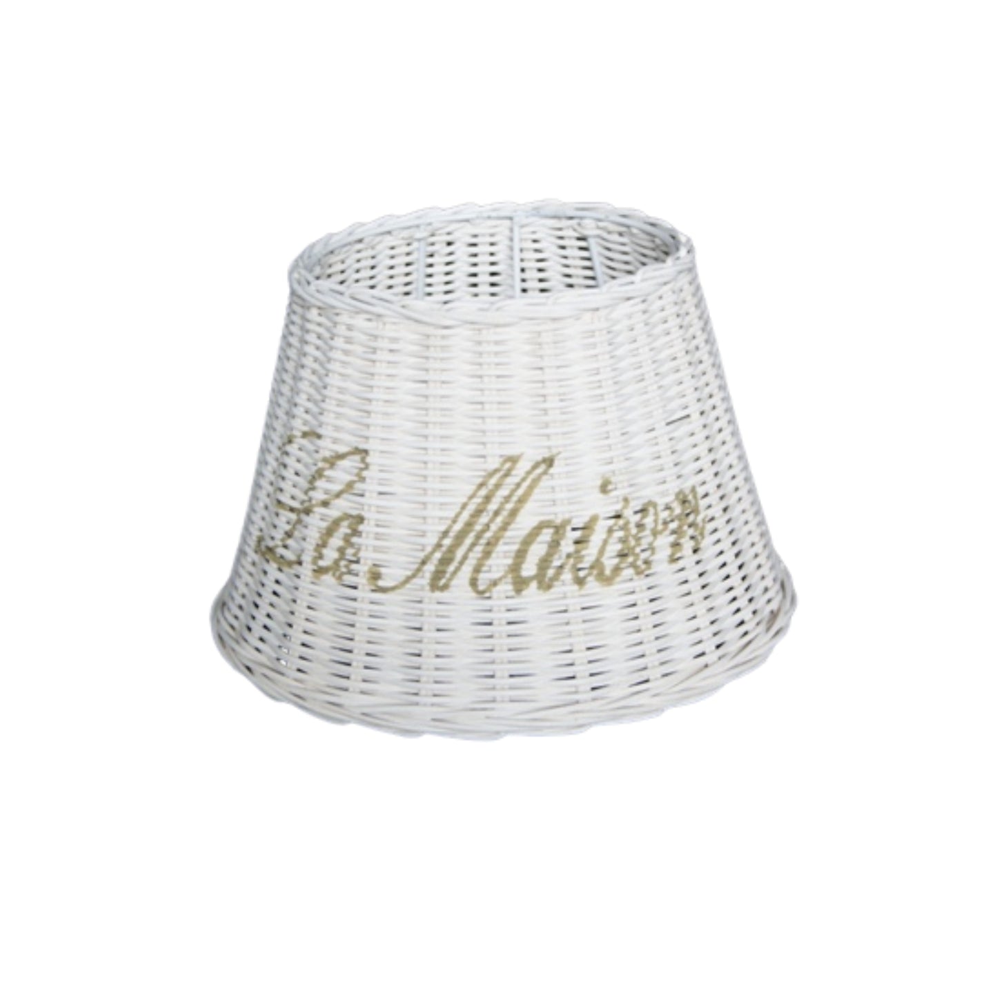 LAMP SHADE SMALL STANDING 'LA MAISON' – WHITE EDITION