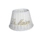 LAMP SHADE SMALL STANDING 'LA MAISON' – WHITE EDITION