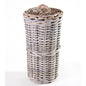 ROUND BOX w/COVER TOILET PAPER HOLDER