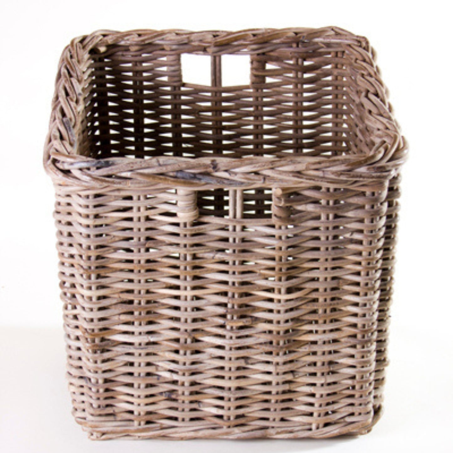 SQUARE BASKET MEDIUM – KOBOO GREY