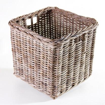 SQUARE BASKET MEDIUM – KOBOO GREY