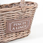 WÄSCHEKLAMMERKORB OVAL 'PINCES À LINGE'
