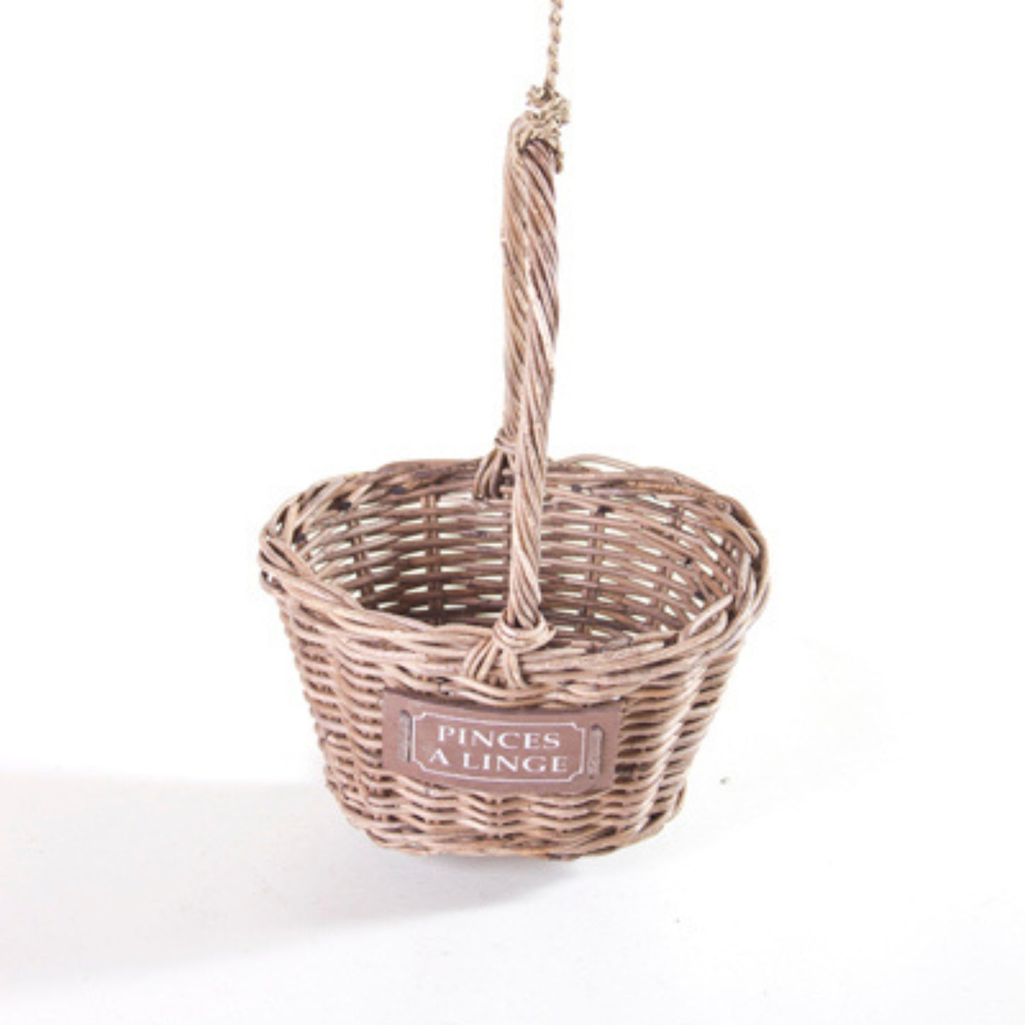 WÄSCHEKLAMMERKORB OVAL 'PINCES À LINGE'