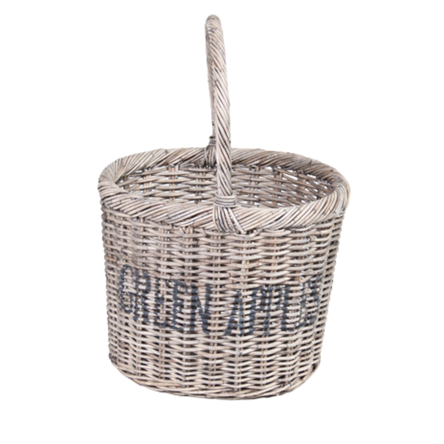PICKNICKKORB MIT HENKEL „GRÜNE ÄPFEL“ - SRIMIT GREY