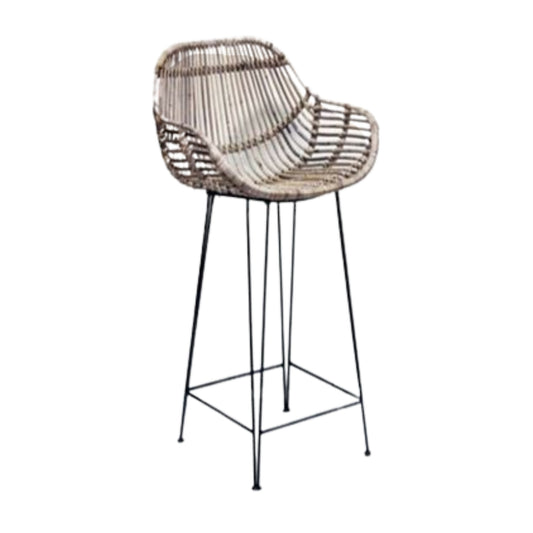 BARHOCKER IRON JAWIT/ANTHRAZITGRAU OHNE KISSEN