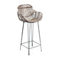 BARSTOOL IRON JAWIT/ANTRASIT GREY EXCL. CUSHION