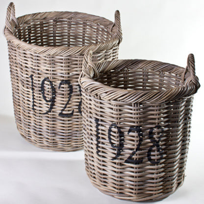 BASKET ROUND set of 2 ‘1928’