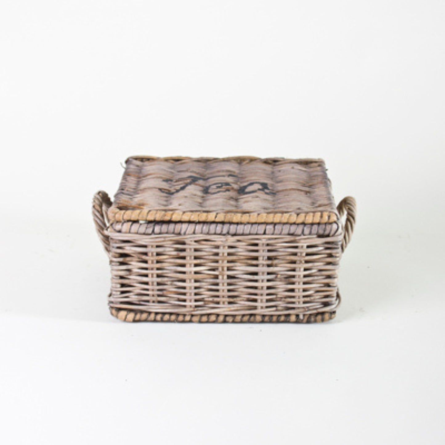 TEA BOX W/COVER 4 PARTS 'TEA'