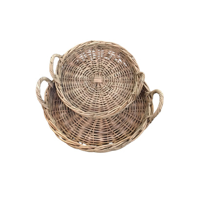TRAY ROUND S/2 SRIMIT GREY