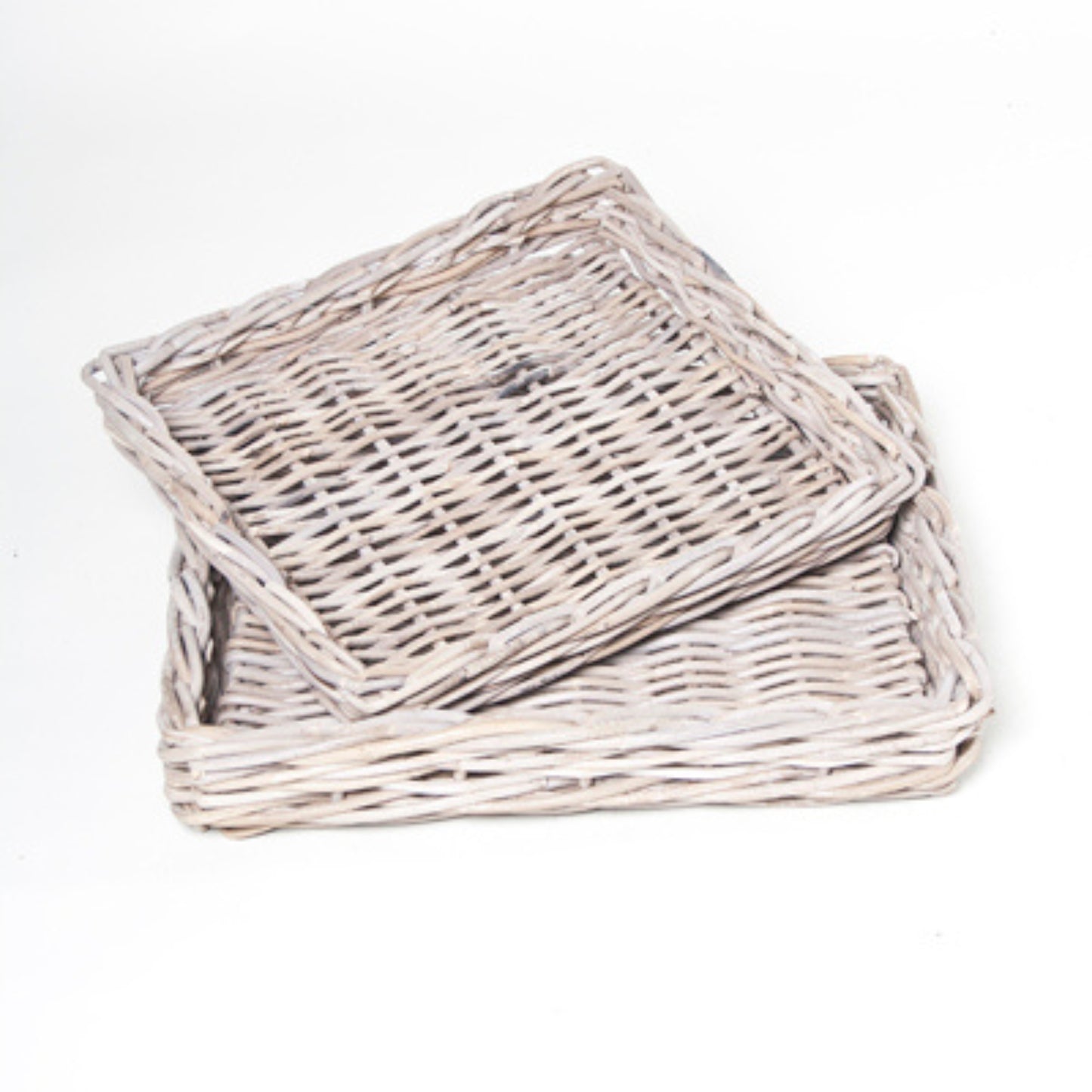 RECHTECKIGES TABLETT 2ER-SET KOBOO GRAU
