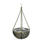 HANGPOT 60 JAWIT GREY Ø 60 H.25cm INCLUDING ROPE AND PLASTIC LINING