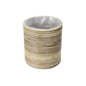 BASKET CILINDER LAMINATED FLAT BOTTOM JAWIT ANTRASIT GREY Ø 20 H.20 INCL PLASTIC