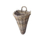 WALL BASKET MEDIUM KOBOO GRAY w/PLASTIC
