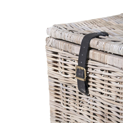 TRUNK w/LEATHER LOCK S/2