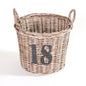 RATTAN BASKET ‘18 MEDIUM SIZE SRIMIT GREY