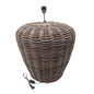 GUCI LAMPSTAND ROUND LARGE KOBOO GREY