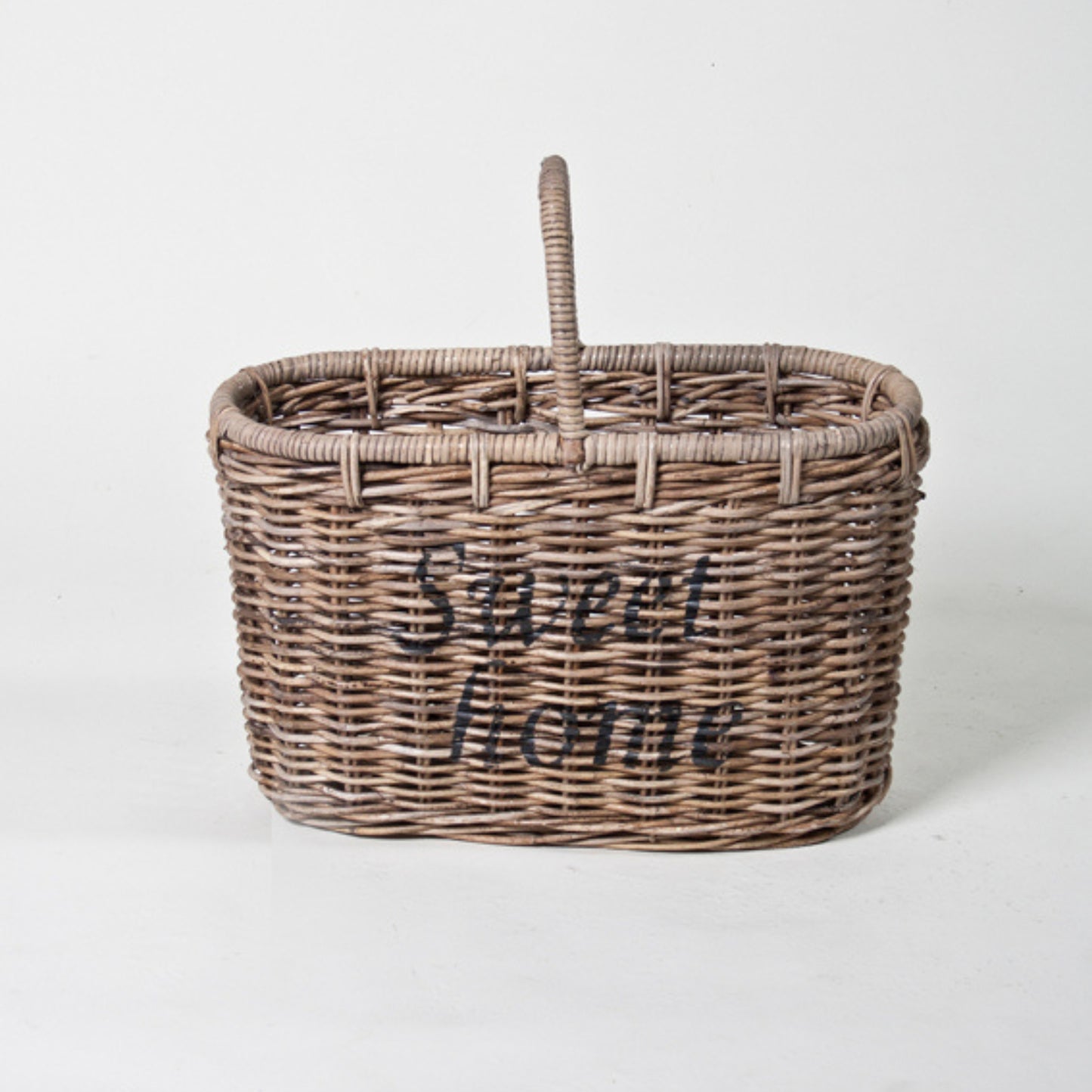 PICKNICK BASKET W/HANDLE ‘SWEET HOME’