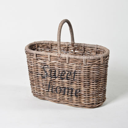 PICKNICK BASKET W/HANDLE ‘SWEET HOME’