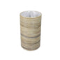 BASKET CILINDER LAMINATED FLAT BOTTOM JAWIT ANTRASIT GREY Ø 20 H.30 INCL PLASTIC