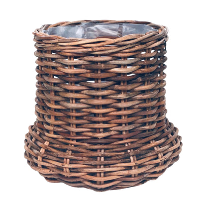 ROUND JUMBO PLANTER LARGE INCL. PLASTIC L: Ø80 H.72cm