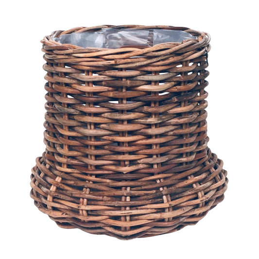 Runder Jumbo-Pflanzkübel, groß, inkl. Kunststoff, L: Ø 80 cm, H: 72 cm
