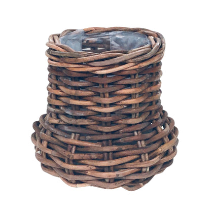 ROUND JUMBO PLANTER SMALL INCL. PLASTIC S: Ø53 H.47cm