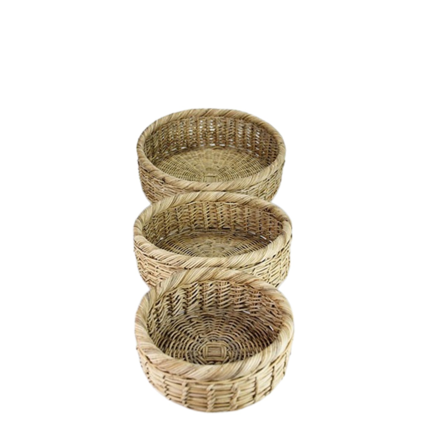 FRUIT BOWL ROUND S/3 SPECIAL WEAVING