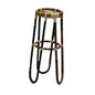 PFLANZENSTÄNDER RATTAN H66cm - ANTIK