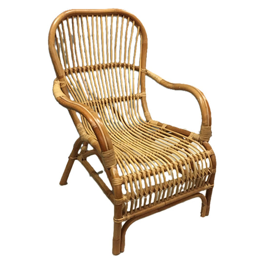 SESSEL RATTAN GELB