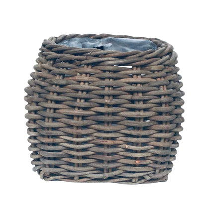 ROUND JUMBO PLANTER – CL GREY – MEDIUM INCL. PLASTIC M: Ø70 H.56cm
