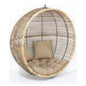HANGING BALL CHAIR JAWIT ANTRASIT GREY INCL CUSHION & PILLOW 2 PCS