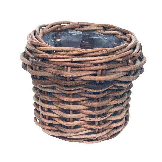 Runder Jumbo-Pflanzkübel – CL Grau – Klein inkl. Kunststoff, Größe S: Ø 60 cm, Höhe 46 cm