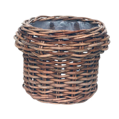 ROUND JUMBO PLANTER - CL GREY - MEDIUM INCL. PLASTIC M: Ø76 H.62cm