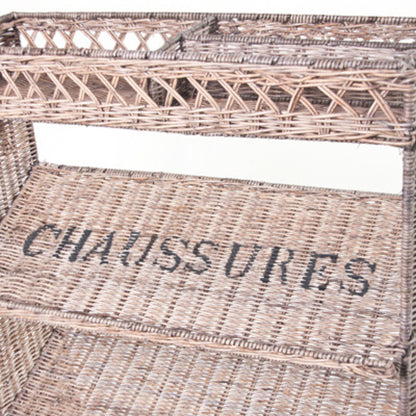 SCHUHREGAL „CHAUSSURES“