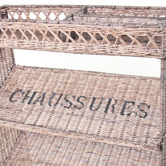 SCHUHREGAL „CHAUSSURES“