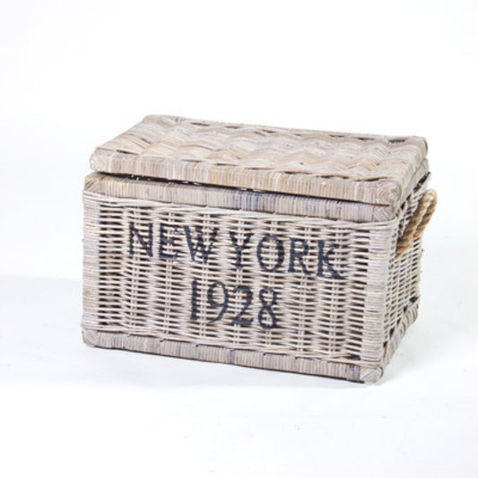 TRUNK SMALL 'NEW YORK 1928' KOBOO GRAU