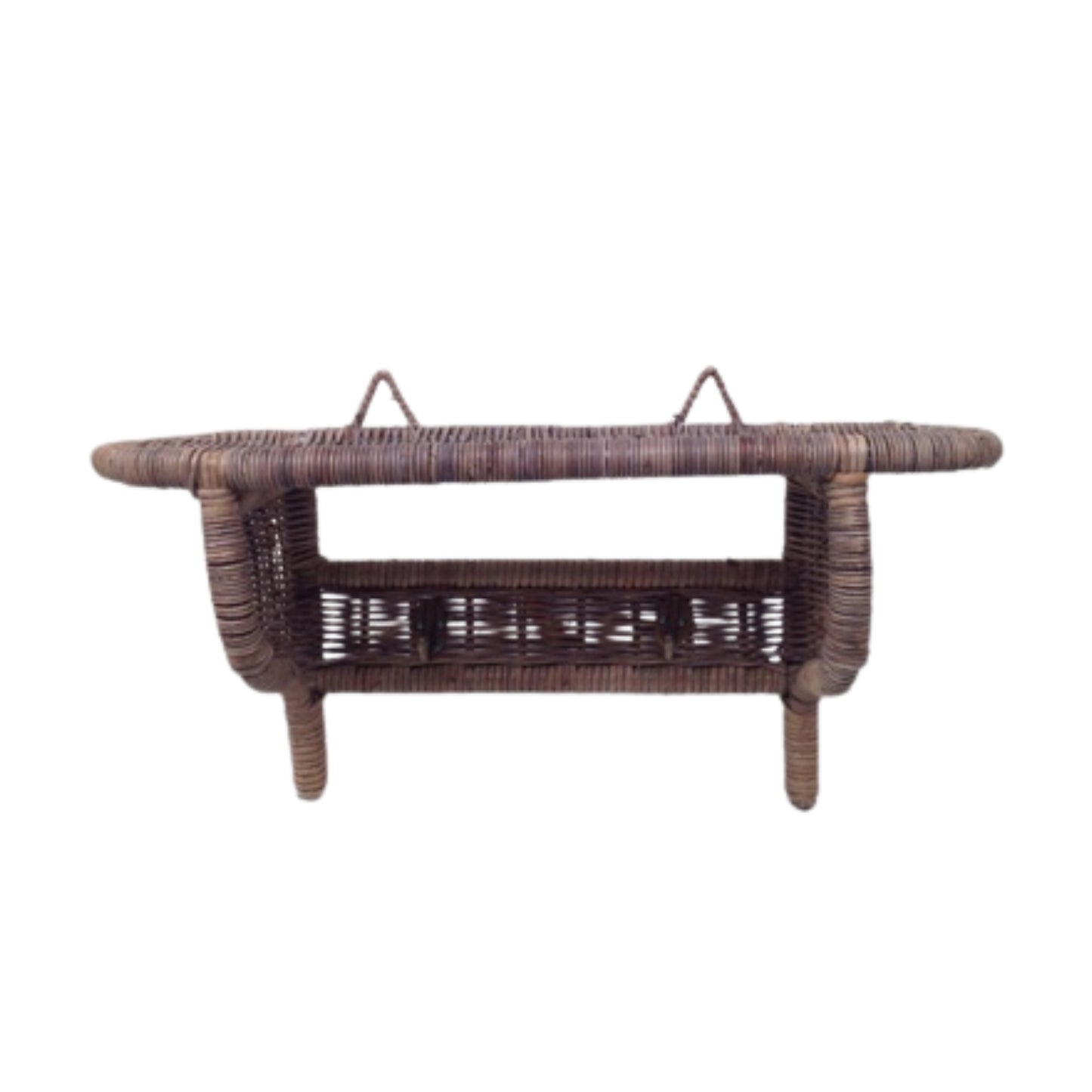 CLOTHES HANGER MEDIUM SIZE W/TWO HOOKS