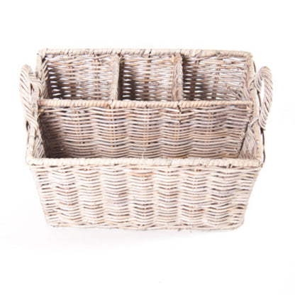 KITCHEN BOTTLE BASKET FULL WEAVING
