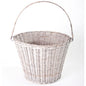 RATTAN BASKET W/HANDLE